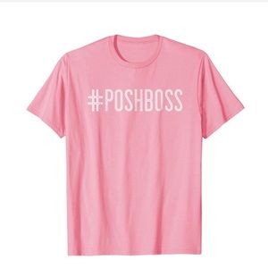 Posh T-Shirt Posh Boss Pink Short Sleeves Tee